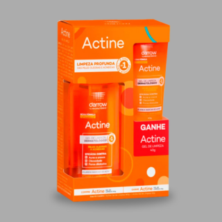 Kit Gel de Limpeza Darrow Actine Vitamina C - 140g + 40g