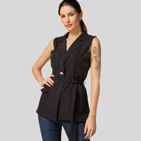 Colete de Alfaiataria Sofisticado