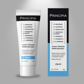 Creme Reparador e Calmante - Hidratação Intensa e Alívio Imediato | PRINCIPIA