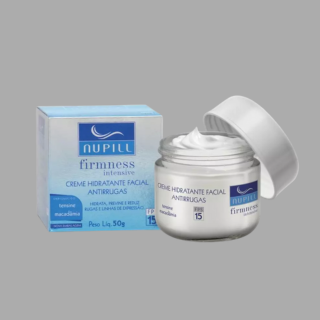 Kit Nupill Sabonete Facial Vitamina C 200ml + Creme Antirrugas FPS15 Tensine e Macadâmia 50g