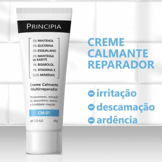 Creme Reparador e Calmante - Hidratação Intensa e Alívio Imediato | PRINCIPIA