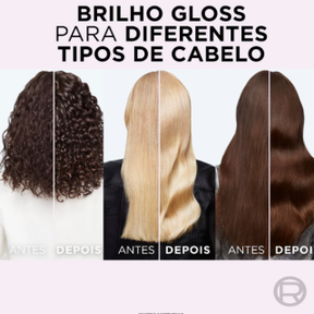 Kit L'Oréal Paris Elseve Glycolic Gloss - Shampoo 400ml + Condicionador 400ml