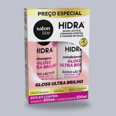 Kit Shampoo + Condicionador Hidra Nutrição e Brilho Salon Line 300ml