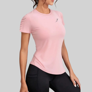 Camiseta Fitness Dry Fit Manga Curta