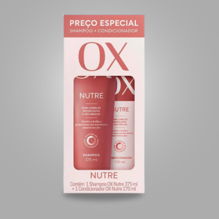 Kit OX Nutrição Intensa - Shampoo 375ml + Condicionador 170ml + Máscara 300g