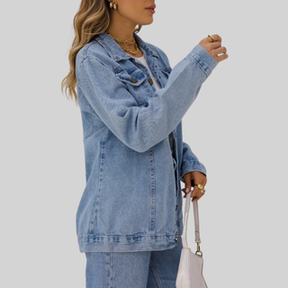 Jaqueta long Jeans