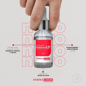 Sérum Hyaluronic Dermachem com Ácido Hialurônico e Niacinamida 30ml