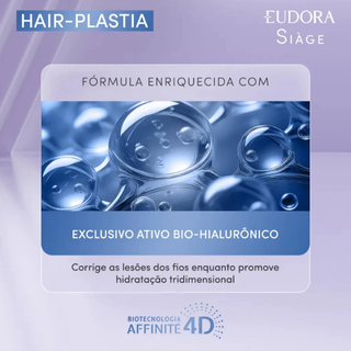 Kit Siàge Hair Plastia - Shampoo 250ml + Condicionador 200ml