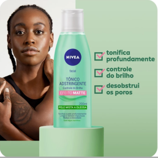 NIVEA Tônico Facial Controle do Brilho 200ml