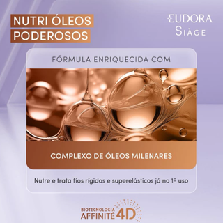 Máscara Capilar Siàge Eudora Nutri Óleos Poderosos 250g