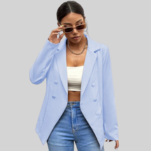 Blazer Sofisticado Design Triangular