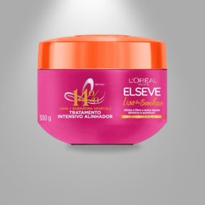Kit L'Oréal Paris Elseve Efeito Botox Liso dos Sonhos - Shampoo 200ml + Condicionador 200ml + Máscara 300g